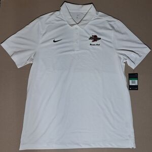 White Nike Men's Polo Shirt